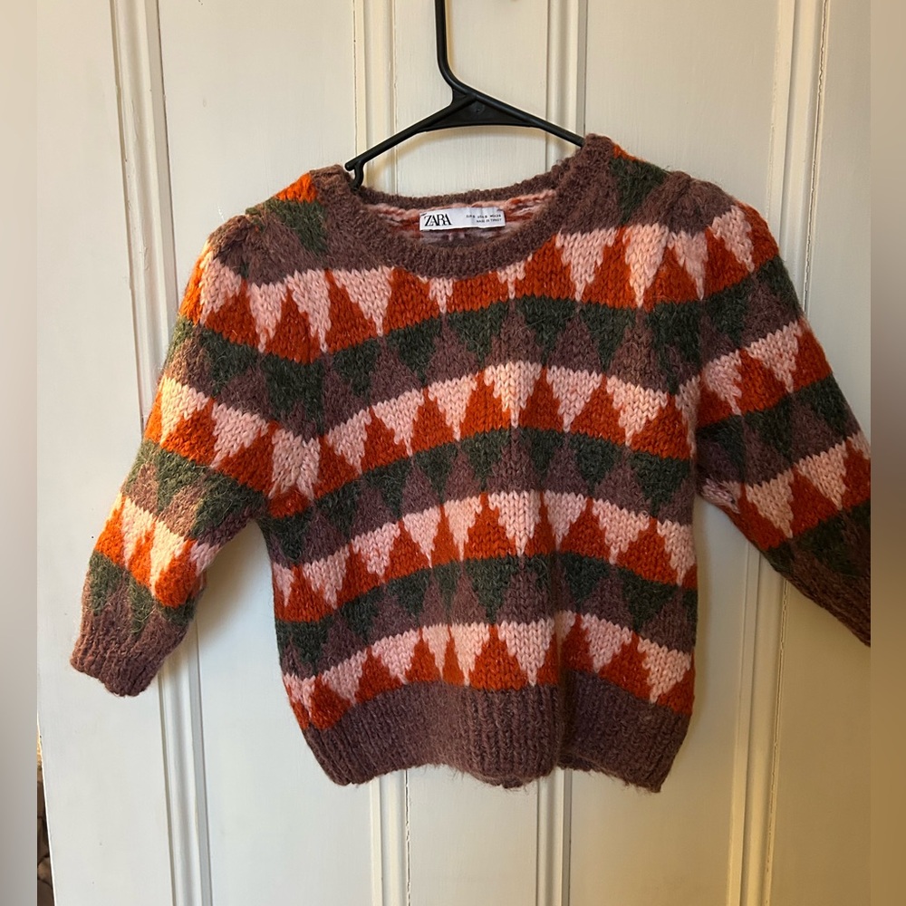Zara sweater - colorful